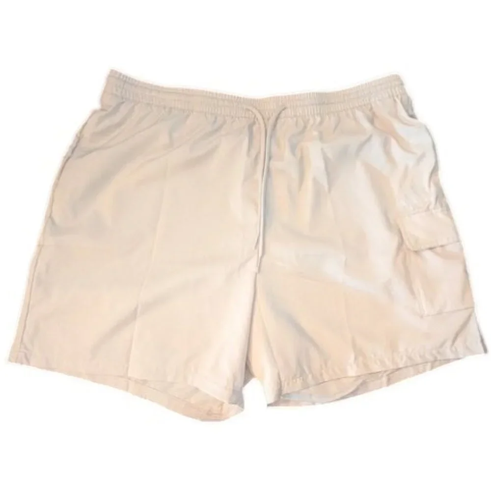 NEW Adidas Essentials Logo Chelsea Cargo Mesh Lined Drawstring Sport Shorts 2XL